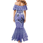 Australia Stomach Cancer Awareness Mermaid Dress No One Fights Alone Aboriginal Art