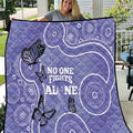 Australia Stomach Cancer Awareness Quilt No One Fights Alone Aboriginal Art