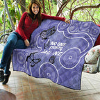 Australia Stomach Cancer Awareness Quilt No One Fights Alone Aboriginal Art