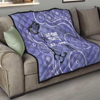 Australia Stomach Cancer Awareness Quilt No One Fights Alone Aboriginal Art