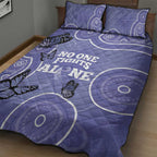 Australia Stomach Cancer Awareness Quilt Bed Set No One Fights Alone Aboriginal Art