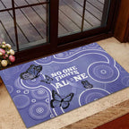 Australia Stomach Cancer Awareness Rubber Doormat No One Fights Alone Aboriginal Art