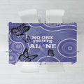Australia Stomach Cancer Awareness Tablecloth No One Fights Alone Aboriginal Art
