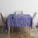 Australia Stomach Cancer Awareness Tablecloth No One Fights Alone Aboriginal Art