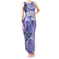 Australia Stomach Cancer Awareness Tank Maxi Dress No One Fights Alone Aboriginal Art