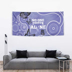 Australia Stomach Cancer Awareness Tapestry No One Fights Alone Aboriginal Art