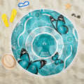 Australia Cervical Cancer Awareness Month Beach Blanket Brave Strong Butterfly Aboriginal Art