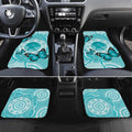 Australia Cervical Cancer Awareness Month Car Mats Brave Strong Butterfly Aboriginal Art