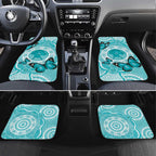 Australia Cervical Cancer Awareness Month Car Mats Brave Strong Butterfly Aboriginal Art