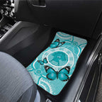 Australia Cervical Cancer Awareness Month Car Mats Brave Strong Butterfly Aboriginal Art