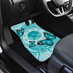 Australia Cervical Cancer Awareness Month Car Mats Brave Strong Butterfly Aboriginal Art