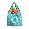 Australia Cervical Cancer Awareness Month Grocery Bag Brave Strong Butterfly Aboriginal Art