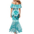 Australia Cervical Cancer Awareness Month Mermaid Dress Brave Strong Butterfly Aboriginal Art