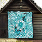 Australia Cervical Cancer Awareness Month Quilt Brave Strong Butterfly Aboriginal Art