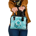 Australia Cervical Cancer Awareness Month Shoulder Handbag Brave Strong Butterfly Aboriginal Art