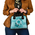 Australia Cervical Cancer Awareness Month Shoulder Handbag Brave Strong Butterfly Aboriginal Art