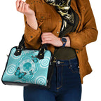 Australia Cervical Cancer Awareness Month Shoulder Handbag Brave Strong Butterfly Aboriginal Art