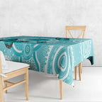 Australia Cervical Cancer Awareness Month Tablecloth Brave Strong Butterfly Aboriginal Art