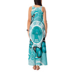 Australia Cervical Cancer Awareness Month Tank Maxi Dress Brave Strong Butterfly Aboriginal Art