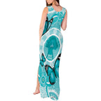 Australia Cervical Cancer Awareness Month Tank Maxi Dress Brave Strong Butterfly Aboriginal Art