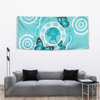 Australia Cervical Cancer Awareness Month Tapestry Brave Strong Butterfly Aboriginal Art