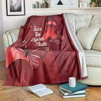 Australia AIDS Awareness Month Blanket Take The Rights Path Aboriginal Art