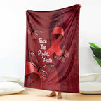Australia AIDS Awareness Month Blanket Take The Rights Path Aboriginal Art