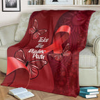 Australia AIDS Awareness Month Blanket Take The Rights Path Aboriginal Art