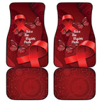Australia AIDS Awareness Month Car Mats Take The Rights Path Aboriginal Art