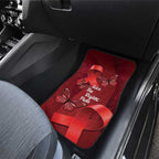 Australia AIDS Awareness Month Car Mats Take The Rights Path Aboriginal Art