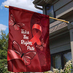 Australia AIDS Awareness Month Garden Flag Take The Rights Path Aboriginal Art