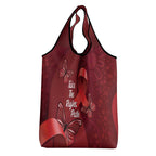Australia AIDS Awareness Month Grocery Bag Take The Rights Path Aboriginal Art