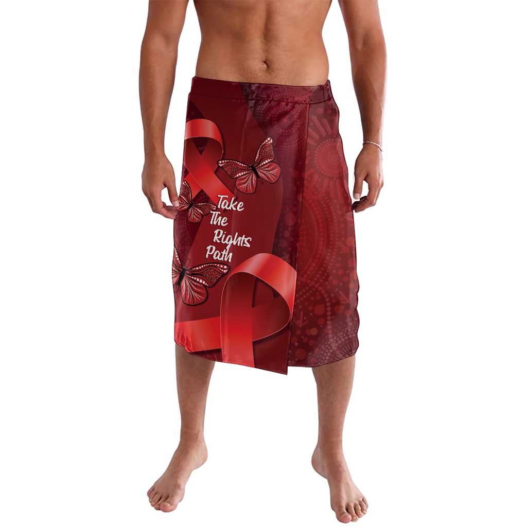 Australia AIDS Awareness Month Lavalava Take The Rights Path Aboriginal Art