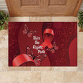 Australia AIDS Awareness Month Rubber Doormat Take The Rights Path Aboriginal Art