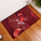 Australia AIDS Awareness Month Rubber Doormat Take The Rights Path Aboriginal Art