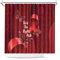 Australia AIDS Awareness Month Shower Curtain Take The Rights Path Aboriginal Art