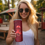 Australia AIDS Awareness Month Skinny Tumbler Take The Rights Path Aboriginal Art