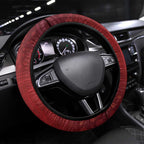 Australia AIDS Awareness Month Steering Wheel Cover Take The Rights Path Aboriginal Art