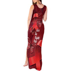 Australia AIDS Awareness Month Tank Maxi Dress Take The Rights Path Aboriginal Art