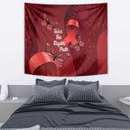 Australia AIDS Awareness Month Tapestry Take The Rights Path Aboriginal Art