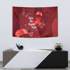 Australia AIDS Awareness Month Tapestry Take The Rights Path Aboriginal Art