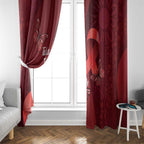 Australia AIDS Awareness Month Window Curtain Take The Rights Path Aboriginal Art