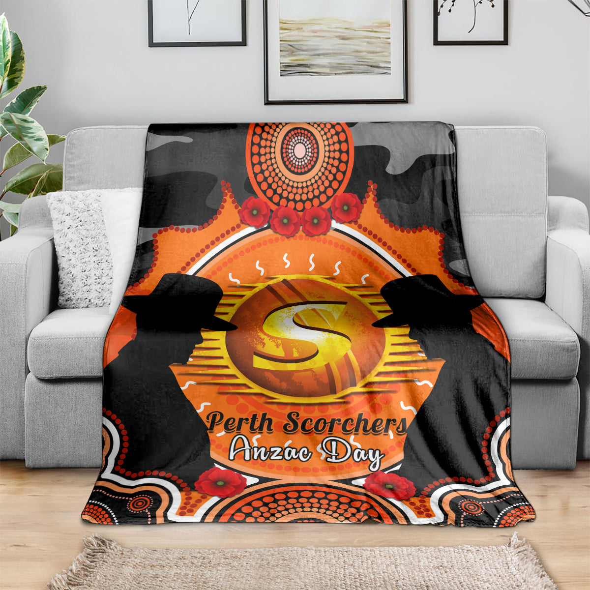perth-scorchers-anzac-2024-blanket-lest-we-forget-poppy-mix-camouflage