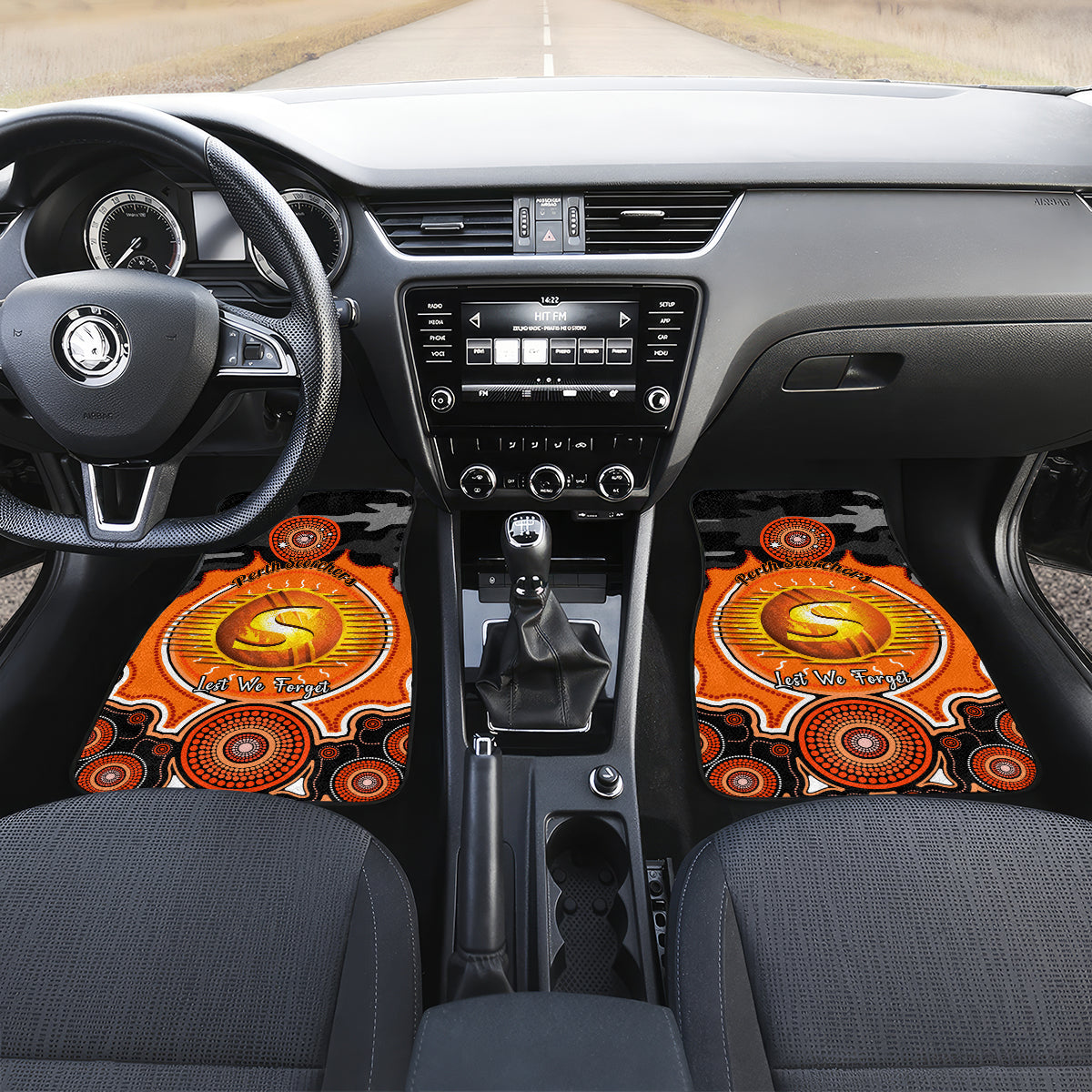 perth-scorchers-anzac-2024-car-mats-lest-we-forget-poppy-mix-camouflage