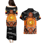 perth-scorchers-anzac-2024-couples-matching-puletasi-dress-and-hawaiian-shirt-lest-we-forget-poppy-mix-camouflage