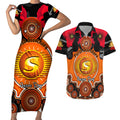 perth-scorchers-anzac-2024-couples-matching-short-sleeve-bodycon-dress-and-hawaiian-shirt-lest-we-forget-poppy-mix-camouflage
