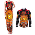 perth-scorchers-anzac-2024-couples-matching-tank-maxi-dress-and-long-sleeve-button-shirt-lest-we-forget-poppy-mix-camouflage