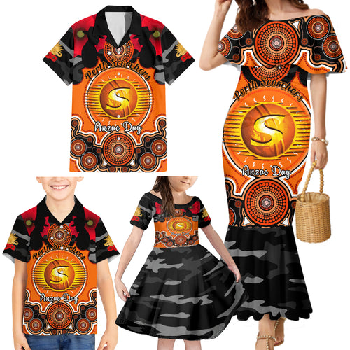 perth-scorchers-anzac-2024-family-matching-mermaid-dress-and-hawaiian-shirt-lest-we-forget-poppy-mix-camouflage