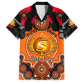perth-scorchers-anzac-2024-family-matching-puletasi-dress-and-hawaiian-shirt-lest-we-forget-poppy-mix-camouflage