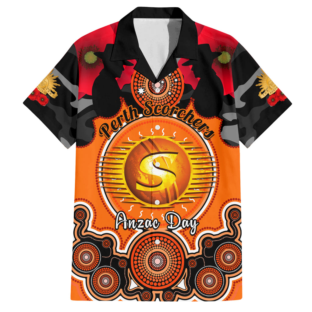 perth-scorchers-anzac-2024-family-matching-summer-maxi-dress-and-hawaiian-shirt-lest-we-forget-poppy-mix-camouflage